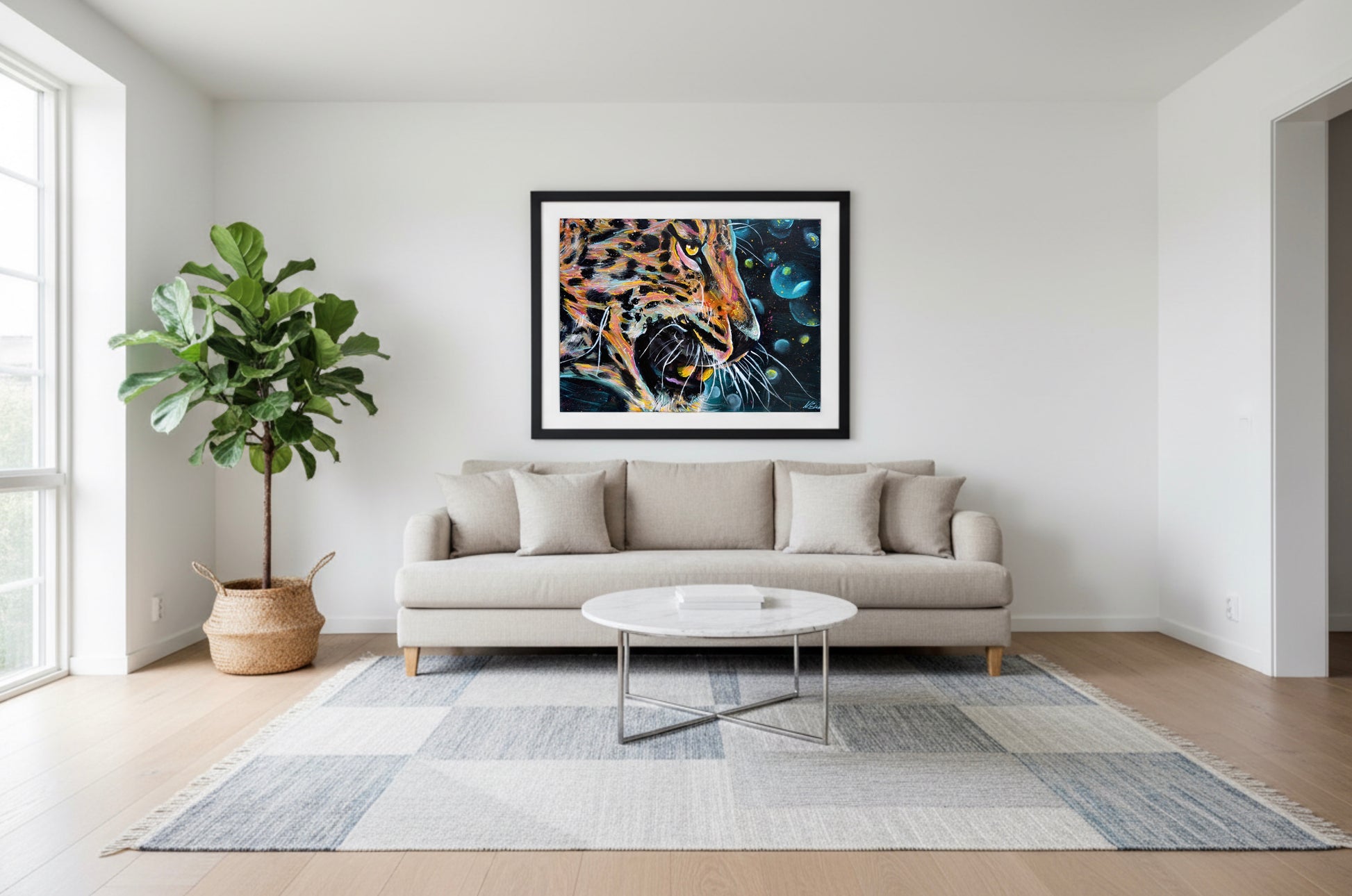 Jeremiah 13:23 Bible Verse Wall Art - Leopard Spots Scripture Print