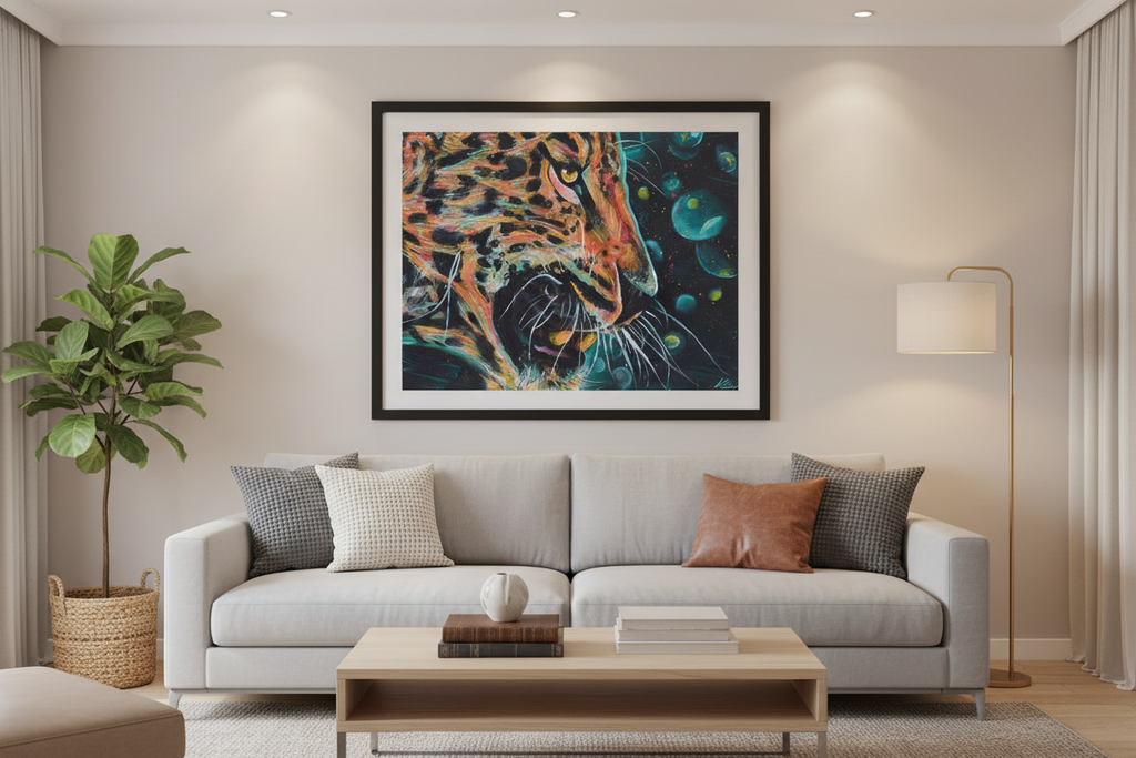 Jeremiah 13:23 Bible verse wall art print - Can the leopard change his spots scripture - Modern faith-based typography